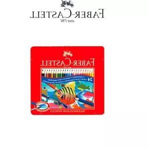 파버카스텔 수채색연필 24색세트 틴케이스 스케치 링북 64258