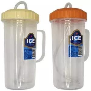 손잡이 플라스틱 온가족 색상랜덤 아동 유아 캐릭터 2개 빨대컵 500ml