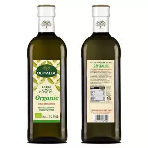 OLITALIA 유기농 엑스트라버진 올리브유 1L 이탈리아산 압착 올리브오일 샐러드 요리