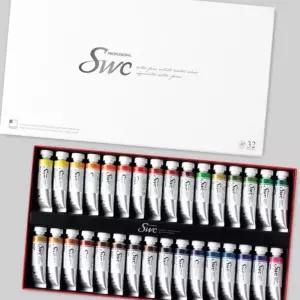 (올핀)신한 SWC 전문가용 수채화 물감세트 15ml 32색