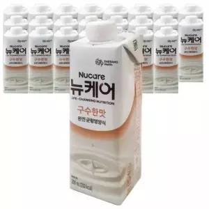 뉴케어 구수한맛 (뚜껑) 200mL 24팩