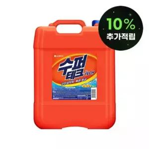 수퍼테크 대용량 액체세제 14L