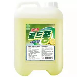 크로바 일반 골드퐁 주방세제 업소용 대용량 말통 13L 13kg