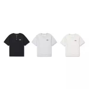 폴햄 키즈 더블니트 헨리넥 루즈핏 반팔티 PKG2TS3011
