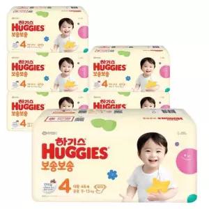 하기스 NEW 보송보송 밴드형 4단계 남여공용 46Px6팩