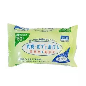 일본 백색미인 때비누 부동화학 샤워비누 10개