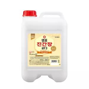샘표 진간장 금F-3 15L 대용량 식당 업소용