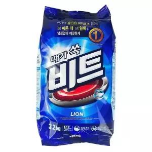[엄지척]비트 372GVX52 분말세제 가루세제 3.2키로 리필 - O