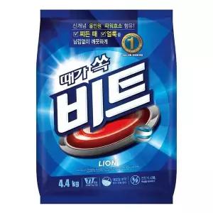 [엄지척]라이온 387BEB11 비트 세탁세제 4.4kg 리필