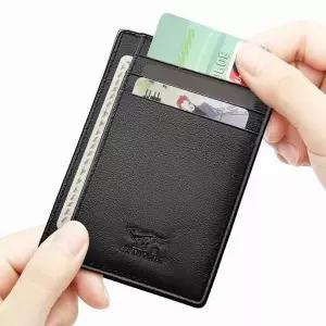 [셀러허브]K02 카드지갑 소가죽 남성 남자 명함 지갑 학생 회사 단체 선물 septwolves(셉울 (S50741495)
