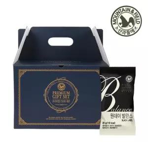산과들에 G) 하루견과 원데이발란스블랙 100봉 선물세트+메시지카드 포함