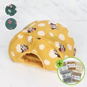 미키 반달텐트 앵무새 침대 은신처 애완조 소동물