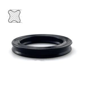 블랙 NBR X-링 씰 CS 2.62mm ID 1.2-247.32mm 4 립 도장 링 개스킷 내유성  방수