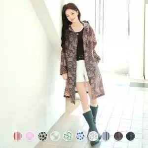 백화점 지오다노 여성 여름 오버핏 장마철 생활방수 우비 레인코트 37551305375513