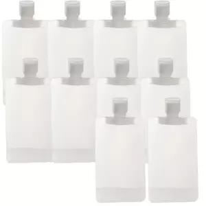 여행용 샴푸 로션 소분 100ml 투명파우치 10pcs 1set