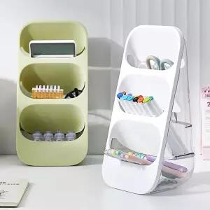 책상 정리 오거나이저 소모품 보관대 필기구 꽂이 데스크 다용도 수납함