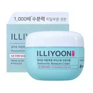 일리윤 히알루론 모이스춰 수분크림 100ml 히알루론 속건조 진정 보습크림