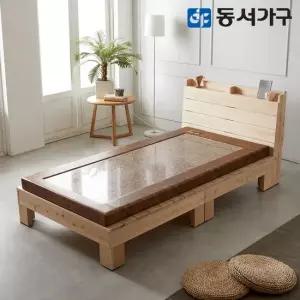 동서가구 로제 수납헤드 편백나무 ALL 프레임 슈퍼싱글 SS 홍맥반석 고급 보료 돌침대 DF638397