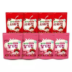 동결건조 과일칩 8봉세트 딸기칩 사과칩