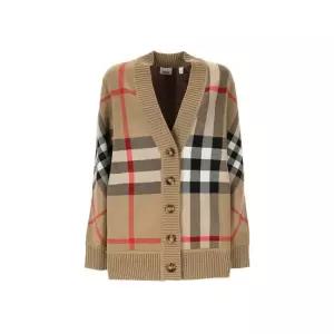 25FW 카라그 CARAGH 체크 가디건 아카이브베이지 8039153