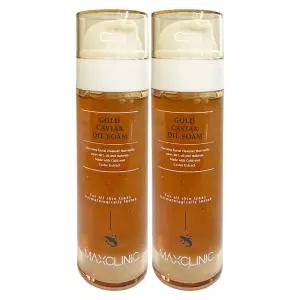 맥스클리닉 골드 캐비어 오일폼 클렌저 110ml 2개