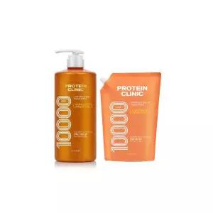 엘라스틴 프로틴클리닉 고영양 샴푸 용기 1000ml +리필 900ml