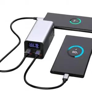 고용량 미니 파워뱅크 보조배터리 차박 캠핑 USB C타입 PD 멀티 동시 초고속 충전기 노트북 드론 태블릿