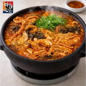 [마음심은] 대용량 진한 우거지 소곱창전골 1kg x 3팩 간편식 밀키트 캠핑 해장국 술안주