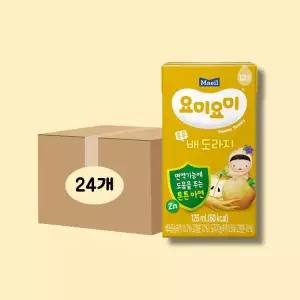 매일유업 요미요미 튼튼 배도라지 125ml, 24개 아이간식 과일음료