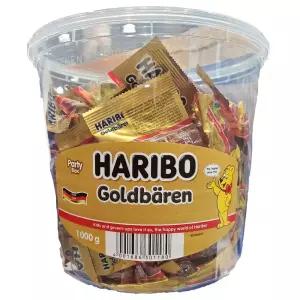 하리보 젤리덕후 어린이 어른 간식 골드베렌 젤리 1kg/과일/주전부리/트롤리/대용량/탕비실/단체/다과/제리