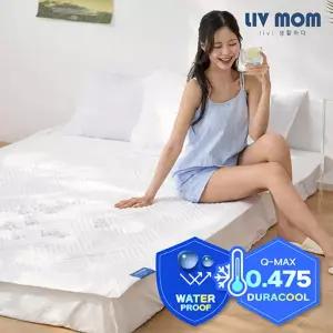 리브맘 블루라벨 듀라쿨 아이스쿨링 방수케어 냉감패드 라지킹  1+1