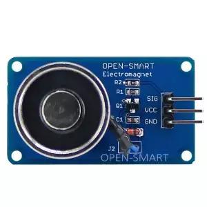 OPEN-SMART 홀딩 전자석 팅 DC5V / 10N Arduino 용 솔레노이드 빨판 모듈 보드