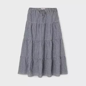 [후아유](천안아산점)Check Long Tiered Skirt WHWHG2441F