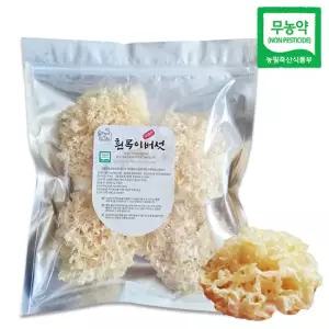 농부의정원 무농약 국내산 흰목이버섯 통건조 100g