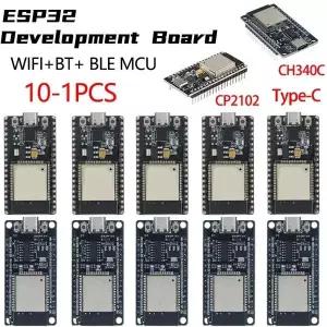 ESP32 ESP32S DEVKIT V1 무선 WiFi 블루투스 개발 보드 마이크로 USBTYPE-C 듀얼 코어 CH340 ESP-WROOM-32
