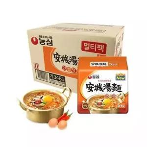 농심 안성탕면 125g 40개 한박스 대용량 업소용 탕비실 box 40입 40봉