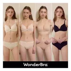 원더브라 Wonderbra 아쿠아 V넥 노와이어 브라팬티 8종세트 WBW5M48495051A_T