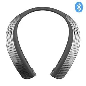새로운 HBS-W120 블루투스 헤드폰 스포츠 운동 게임 통화용 스피커가 포함된 경량 스테레오 넥밴드 무선