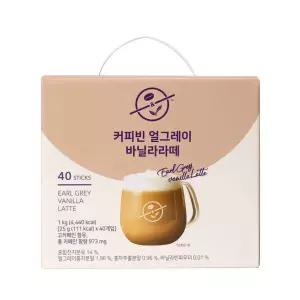 커피빈 얼그레이 바닐라라떼 25g 40개