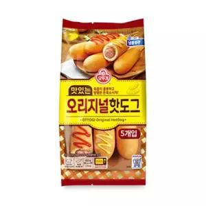 [오뚜기] 맛있는 오리지널 핫도그 400g (5개입)