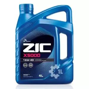 ZIC SK 지크 X5000 15W40 4L 디젤 엔진오일 (트럭/중장비)