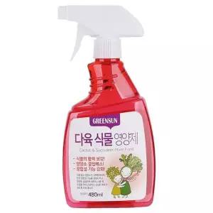 그린썬 480ml 영양제 다육 식물 선인장키우기 화초영