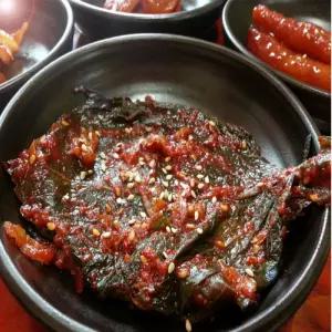 양념깻잎장아찌 500g