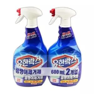 [엄지척]곰팡이 642WOR81 제거 600ml 2개 주방 욕실 청소세제 세정제 세척