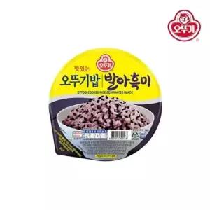 [오뚜기] 오뚜기 발아흑미밥 210g x 12개26529787587894