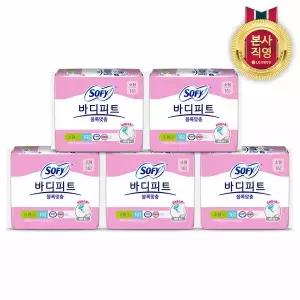 쏘피 쏘피 바디피트 볼록맞춤 소형 16P 5개(총 80입)