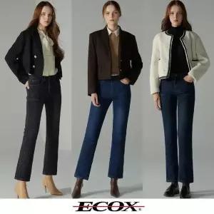 [셀러허브]에콕스 여성 하이엘라 기모데님 3종 (S50748407)