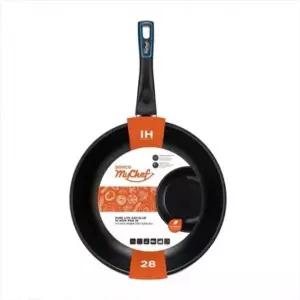 [하프클럽/셀럽하우스]퓨어라이트 애쉬블루IH 인덕션 궁중웍팬 28cm