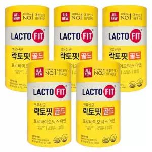 [종근당]종근당건강 락토핏 생유산균 골드 2g50포5통 hism (52273739)