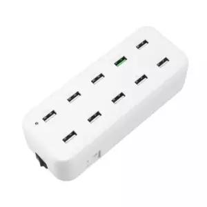 10포트 멀티충전기 White QC 2.0 LS415 10포트 멀티충전기 고속충전 퀵차지 스마트폰